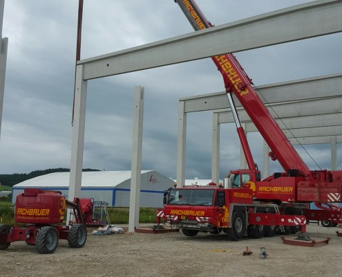 Rachbauer GmbH - Straßwalchen - Salzburg - 220 Tonnen Autokran - alles aus einer Hand - Kranarbeiten