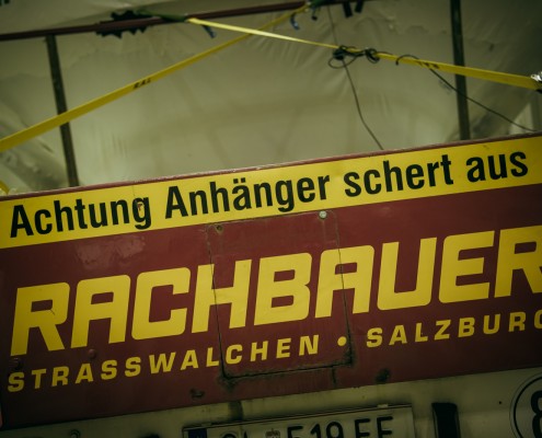 Rachbauer GmbH - Straßwalchen - Salzburg - Schwertransport - Überstellung eines Trainings-Simulators der Firma AMST für die Bergrettung Bad Tölz.